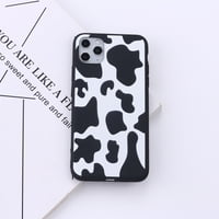 Toyella Crna pogranična krava spotova Mobilni telefon Soft Shell Painting Style 12Promax