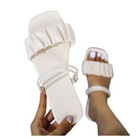 Adviicd Slatke sandale sandale za žene, okrugli otvoreni nožni sandala za Dressy Memory Foam Comfort