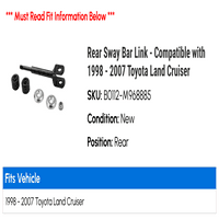 Stražnja sway bar veza - kompatibilna sa - Toyota Land Cruiser 2006
