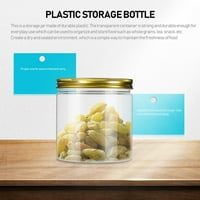 Plastične staklenke široke boce na ustima prijenosni čaj JARS plastične limenke za pohranu