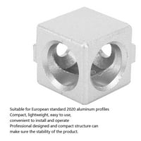 Kutni konektor, aluminijski kutni konektor, legura cinka Izdržljiva lagana lagana za evropsku standardnu