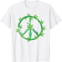 Listovi mirovni znak Love Leaf Majica