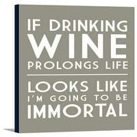 Ako pitate je li prerano piti vino - vino izreka - jednostavno rečeno - umjetničko djelo u vezi sa fenjerom
