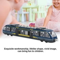Simulacijski vlak model dječje obrazovne igračke simulacije legura vlaka model automobila na igračkom