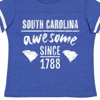Inktastična južna Karolina super od poklona mališana majica majica ili mališana
