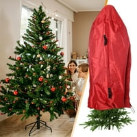 Pompotops 210d božićno drvsko vodootporno Oxford tkanište za pohranu božićne torba za pohranu