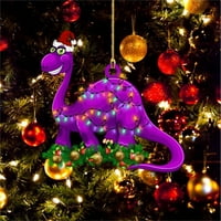 DTIDTPE Christmas Drvo Dro Diy Slatki crtani Dinosaur ukras za božićno ukrašavanje stabla Regenijsko