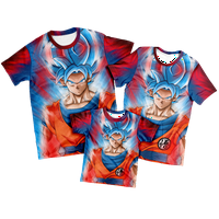 Dragon Ball Goku 3D Anime Dragon Ball Z Košulja opuštene grafičke majice kratkih rukava Top Tee Toddler