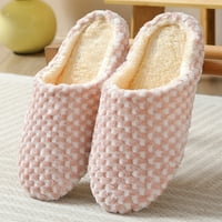 Ženske papuče u entyinea kliznu na kućne papuče toplo mekane papuče za spavaću solu flanela A 39
