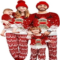 Sunsery Family Božić PJS Usklađivanje skupova muškaraca Xmas Usklađivanje pidžama za odrasle Djeca Holiday