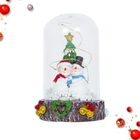 Smjesna bakrena žica svjetlo LED boca lagana staklena kupola Božićni ukras osvijetljeni desktop ukras