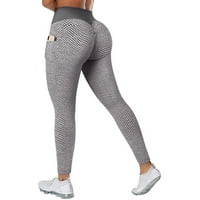 Tummy Control pantalone za žene Radno vežbanje Sportske hlače Yoga Tajice Ženske fitness hlače yoga