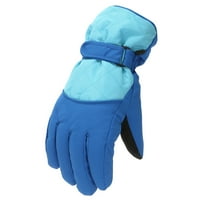 DNDKilg Termalna rukavica za djecu ručne toplije Ski vodene dječake Dječji snijeg 6y-16y Dječja debela rukavice Plava