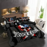 Posteljina Twin Full Queen King Veličina Američka zastava Komform kreveta Podesite spavaću sobu Poklopac