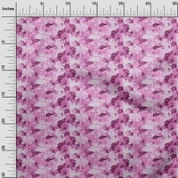 Onuone pamuk Cambric Fuschia ružičasta tkanina Azijska japanska koi Riblji haljina materijala od tkanine