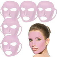 Silikonska maska ​​za obradu lica za višekratnu upotrebu za pokrov za lice šminka hidratiziranje hidratantne ljepote šminke