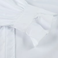 Jesenska majica s dugim rukavima na dugim rukavima - zimska majica za žensku košulju plus veličine