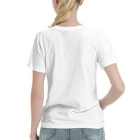 Djevojka koja voli krv pitona Ženska grafička majica kratkih rukava - Modni ljetni vrhovi za žene sa jedinstvenim dizajnom, udobne fit