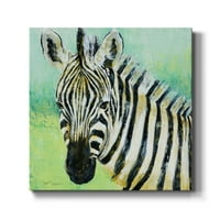 Slikarna galerija Zebra-Premium zamotana platno - spremna za objesiti