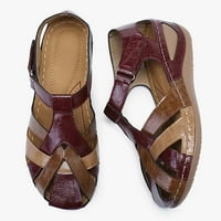 Jsaierl sandale za žene Ležerne prilike Ležerne prilike, Ljeto plus size Ortopedske sandale Retro okrugli
