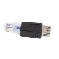 USB 2. Ženski za LAN RJ muški kristal Ethernet 10m 100MB mrežni adapter