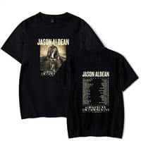 Jason Aldean Highway Descado Tour Thirt Hip Hop kratki rukav modni pulover