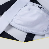 Advoicd donje rublje za muškarce MENS bokseri, mans bikini niski struk visok vilica mali trokut pamučni gaćice bijeli XL