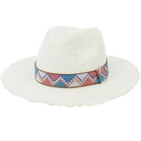 Cocopeaunt HT Novi ljetni šešir za žene Muškarci Panama Straw Hats Travel Beach Sun Hat Široka Brim