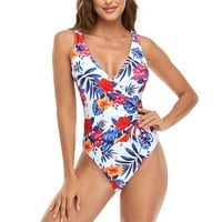 Bacocc Visoki struk Bikini Wikini Wirns Solid Boja kupaći kostim za kupanje visokih struka Ljetni kupaći