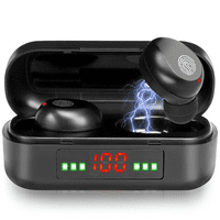 Bežični uši Bluetooth 5. Slušalice sa digitalnim LED zaslonom Kućište Stereo Mini slušalice u slušalicama u ušima Vodootporna za Vivo Y73s