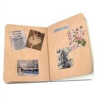 Listovi Vintage ScrapBooking DIY Materijal Papir Cvjetne vijesti Dekorativni pribor za uljepšavanje