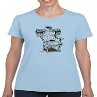 Majica majica žene -mohsen najafi dizajne, ženska x-velika