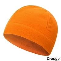 Lovački lubanje Muškarci Žene Leacid Beanies Vjetrootporna vojska taktička kapa planinarska kapica Ski Baggy Hat Fleece HAPS Orange