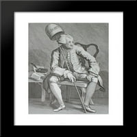 John Wilkes uramljeni umjetnički print William Hogarth