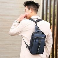 Multifunkcionalna torba za crossbody, pojas ruksaka torba na ramenu grudi sa USB priključkom za punjenje