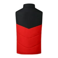 Pimfylm puffer jakna ženska vitka fit udobnih ženskih kaputa crvena 2xl