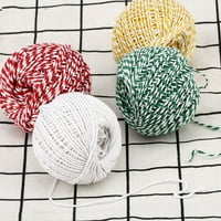 Tureclos navoj pamuk šivanje užad u boji za užad u boji šivaći kabel DIY HANDICRAFT Woven gudački pleteni