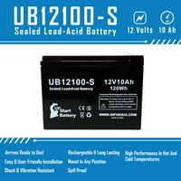 Kompatibilna Bladez Ion baterija - Zamjena UB12100-s univerzalna brtvena olovna akumulatorska baterija