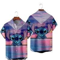 Disney Filmovi Lilo & Bowtch Majica kratki rukav, Disney Stitch Ljetna košulja, majica u obliku majica