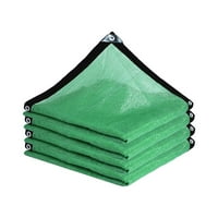 Realhomelove 9.8 '13.3' Green Sunčana sjenila Jedri Square Cantepy tkanina zaslonu, voda i zračni perpealni