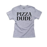 Trendy pizza dude velikih grafičkih dječaka pamučna majica mladih