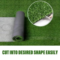 Muti veličine umjetne trave 9FTX10ft, 0,4 unutarnje vanjske sintetičke travne mat lažne travne tepihe