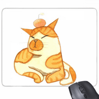 Miaoji slikarski akvarel narančasto mačja tampona za miša Neklizajuća gumena gumena ured za mousepad