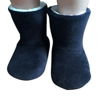 Ženske djevojke Fleece Fau Krznene obložene čizme Termalne klizne papuče čizme