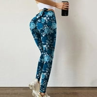 Naughtyhoohood Stretch Sports Yoga Hlače Udobne i prozračne joge hlače Žene Visoki struk Stretch Stretch