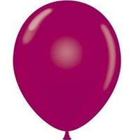 Tufte Burgundy kasni baloni 17 napravljeni u SAD-u