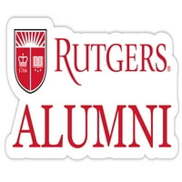 Rutgers Scarlet Knights Laser Cut alumni magnet