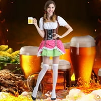 Žene Ležerne prilike Retro Cute Oktoberfest Funny Stherpy Bowknot haljina