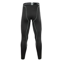 Muške kompresijske gamaše hlače hlače hlače fitness joggingpant uk r3d9