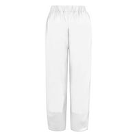 Ženske novne hlače dizajnirati osjećaj povremenih sportova širokog nogu pantalone bijele veličine m